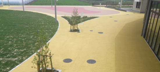 アスファルト塗装/カラー塗装/区画線工事