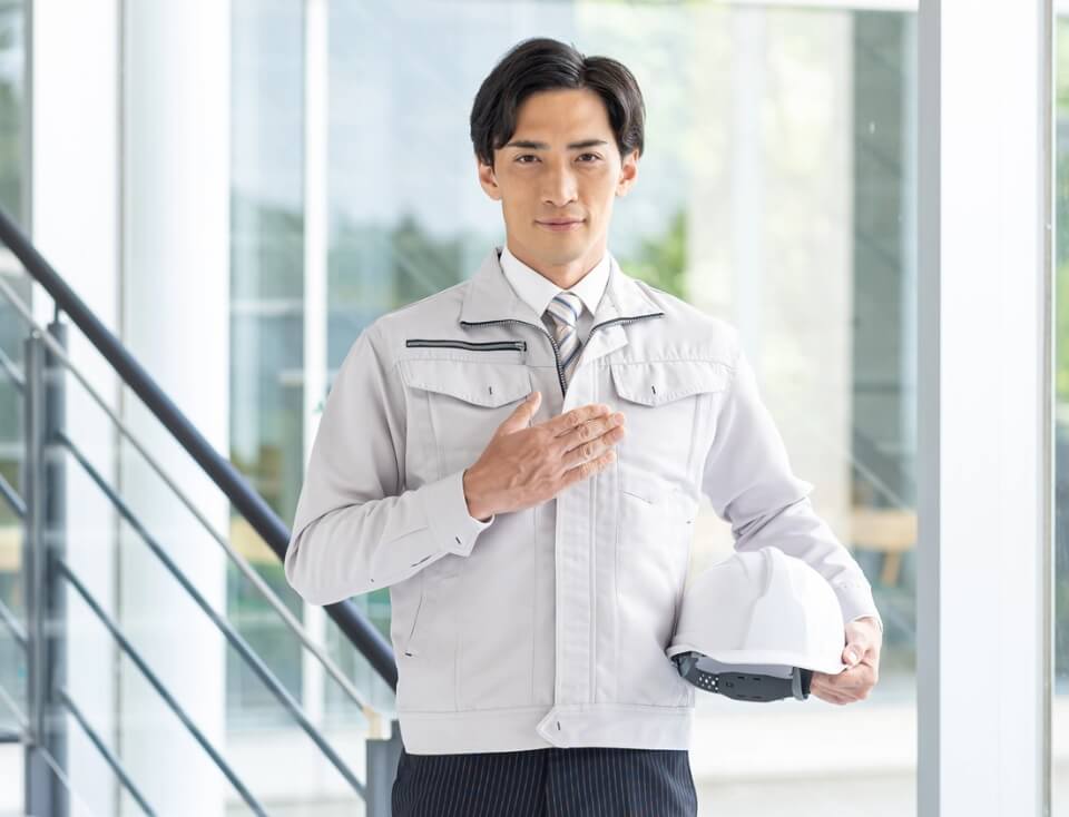 創業100年の信頼。施工実績は○○○件！